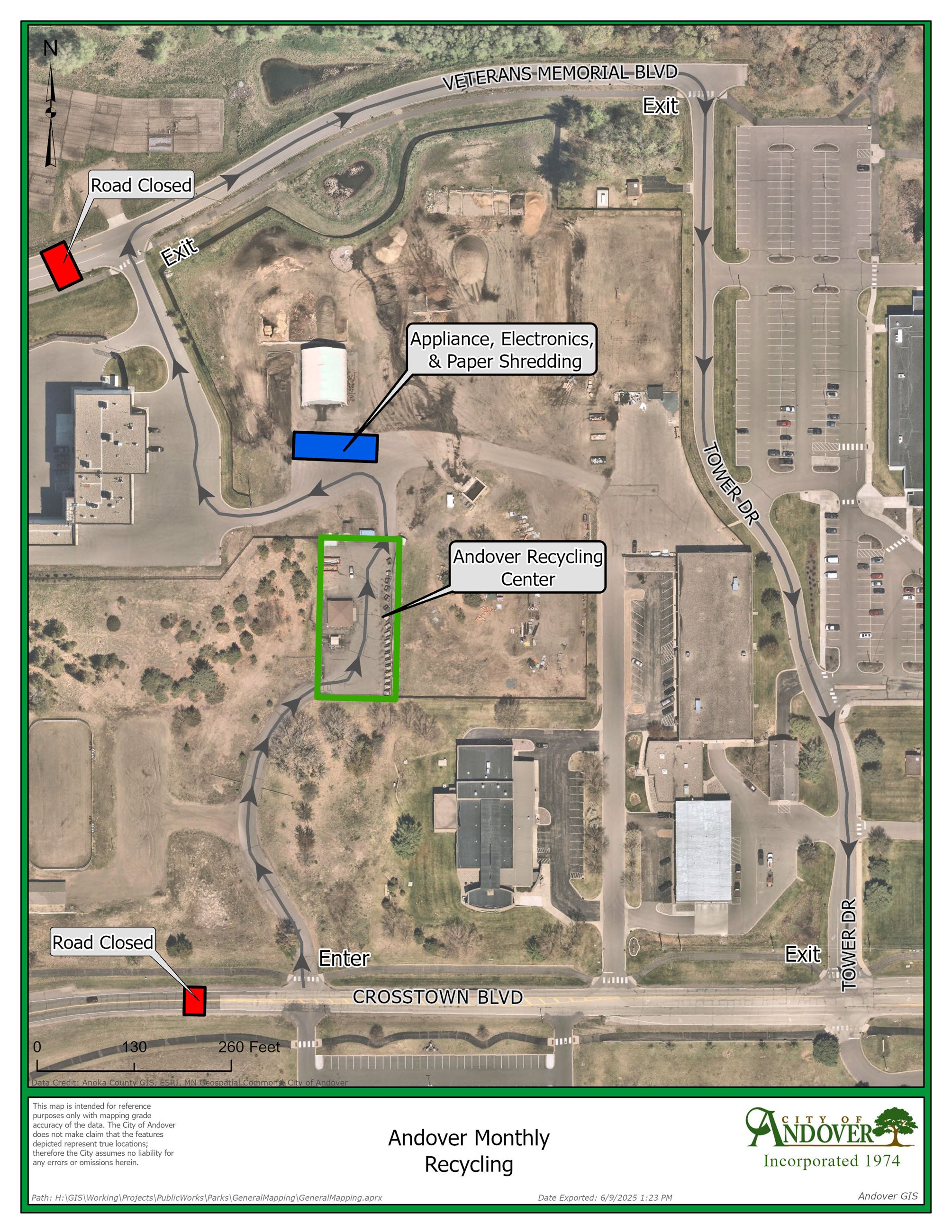 Recycle Day - Monthly 2025