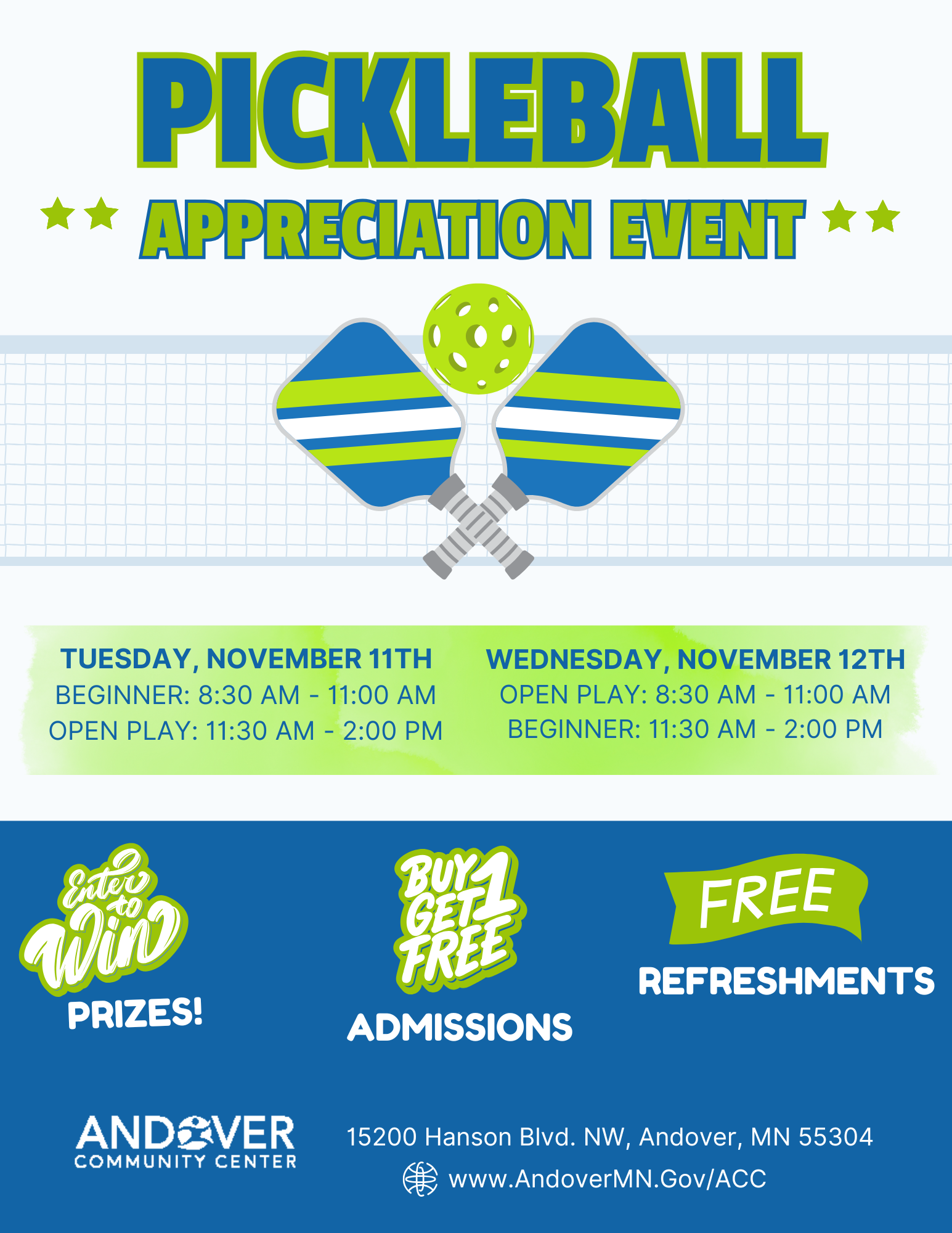 Appreciation Event Flyer
